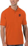 ANTIGUA Men's Antigua Orange Detroit Tigers Legacy Pique Polo