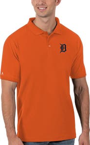 ANTIGUA Men's Antigua Orange Detroit Tigers Legacy Pique Polo