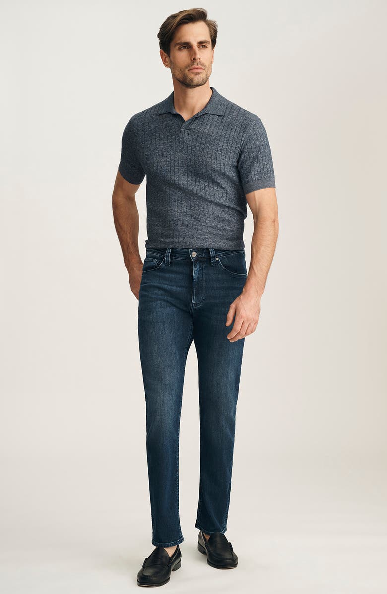 34 Heritage Courage Straight Leg Jeans, Alternate, color, Deep Brushed Aerodenim