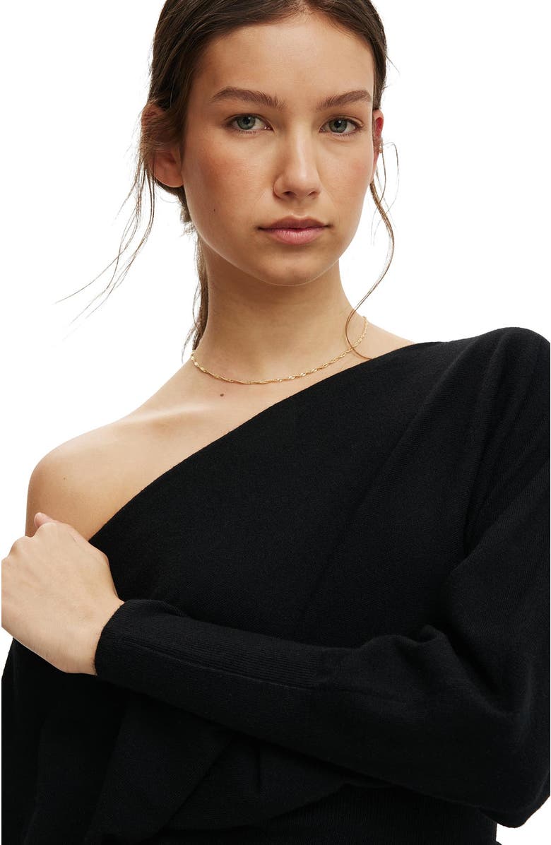 Cotton On Women's Everfine Ls Batwing Knit, Alternate, color, 