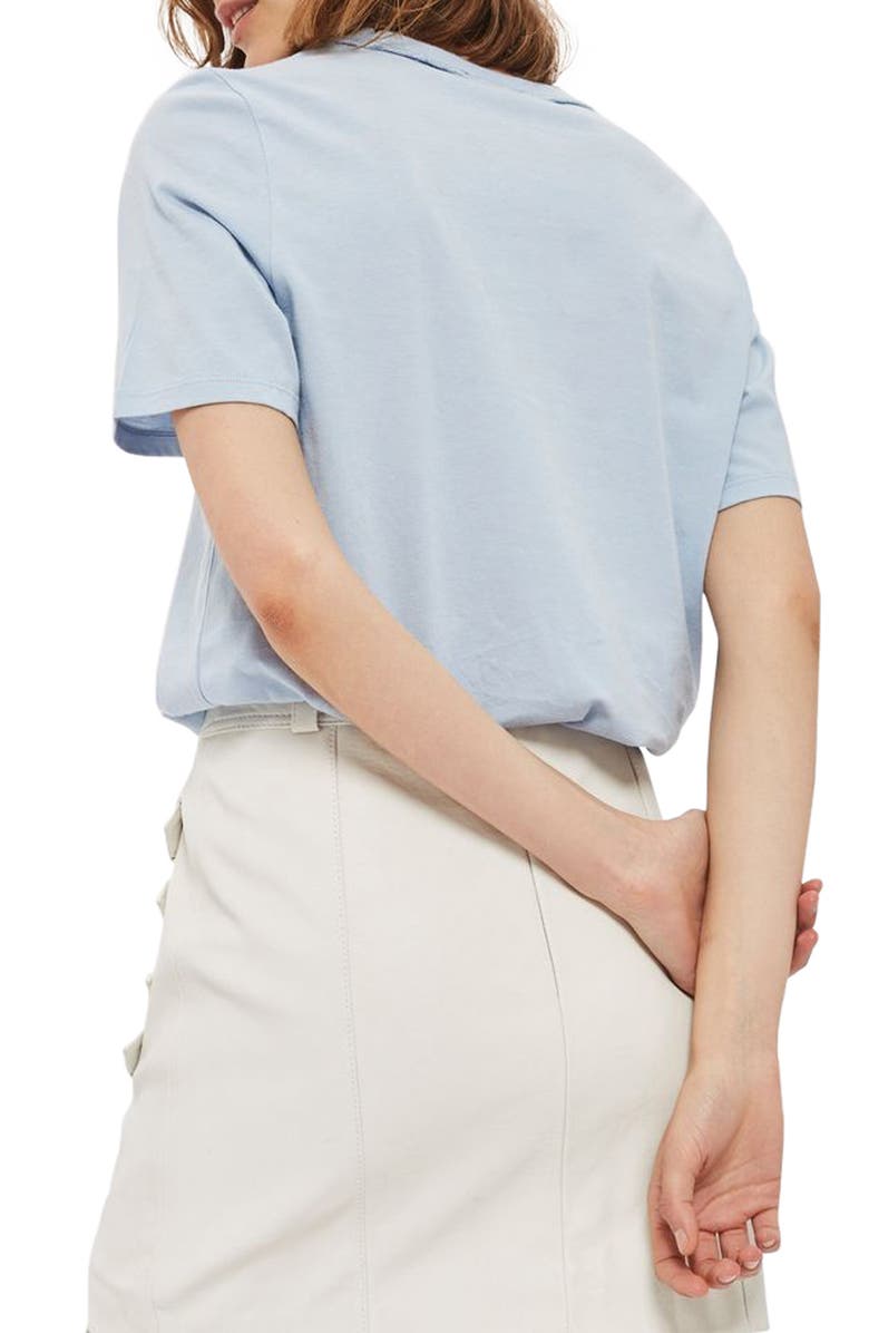 Topshop It's Not Me Slash Tee, Alternate, color, 