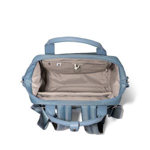 Baggallini Chelsea Laptop Backpack In Cornflower Twill