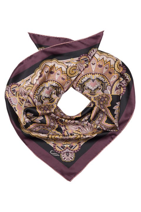 Malta - Hand Rolled Silk Foulard for Women