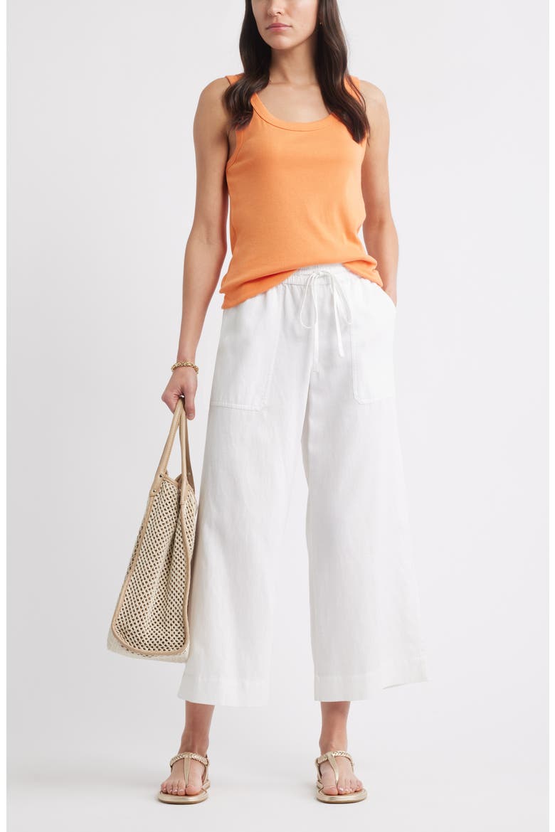 Cotton Tank, Alternate, color, ORANGE GLOW