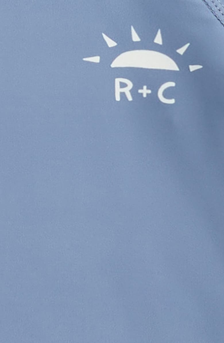 Rylee + Cru Marine UPF 50+ Raglan Sleeve Rashguard, Alternate, color, Marine