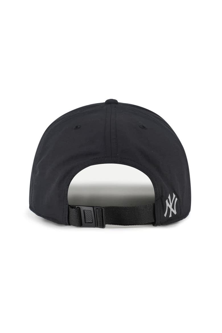 Men's '47 Black New York Yankees Quiet Outdoors Hitch Adjustable Hat, Alternate, color, Black