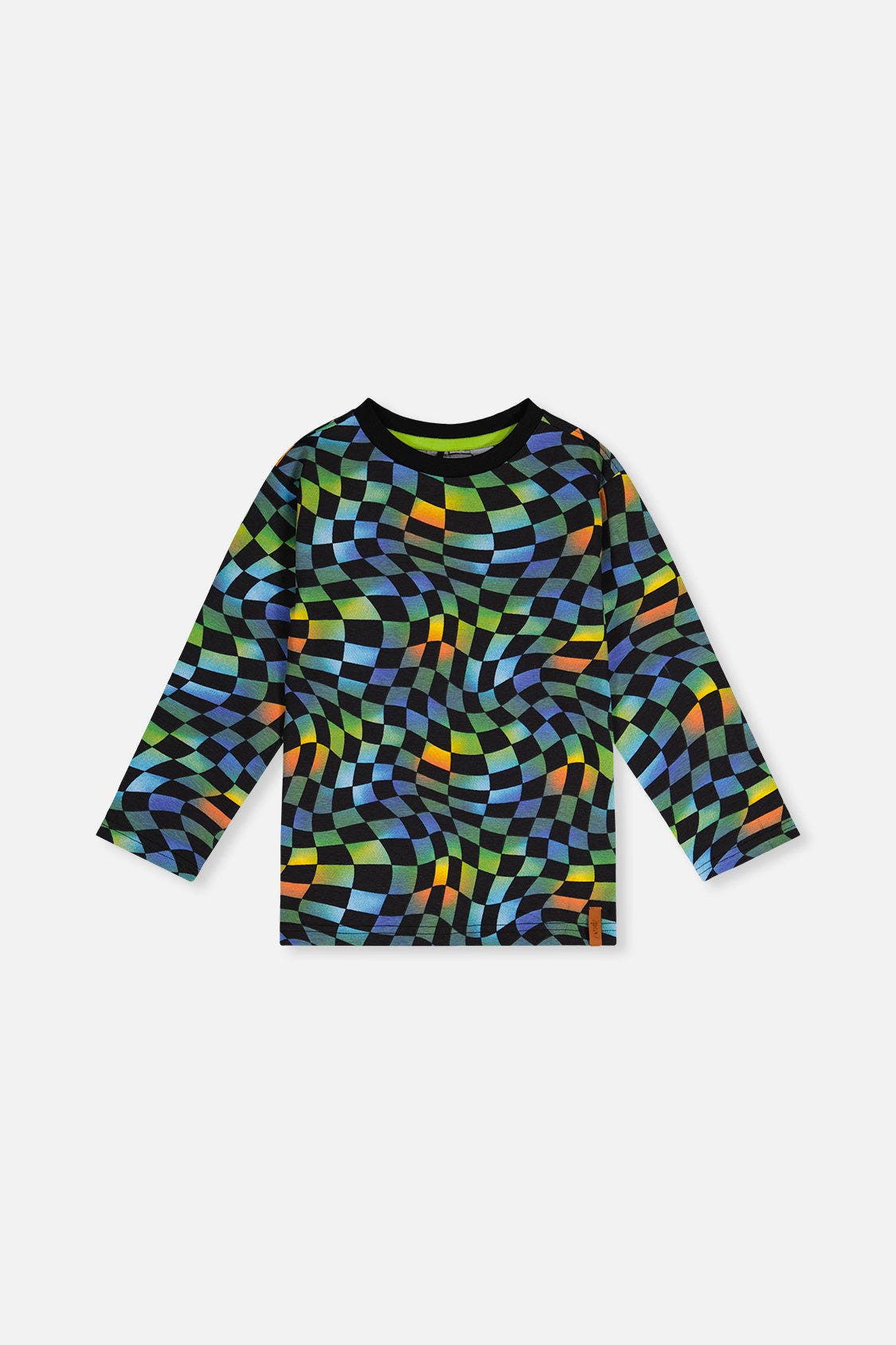 selected Blue Checkered Print