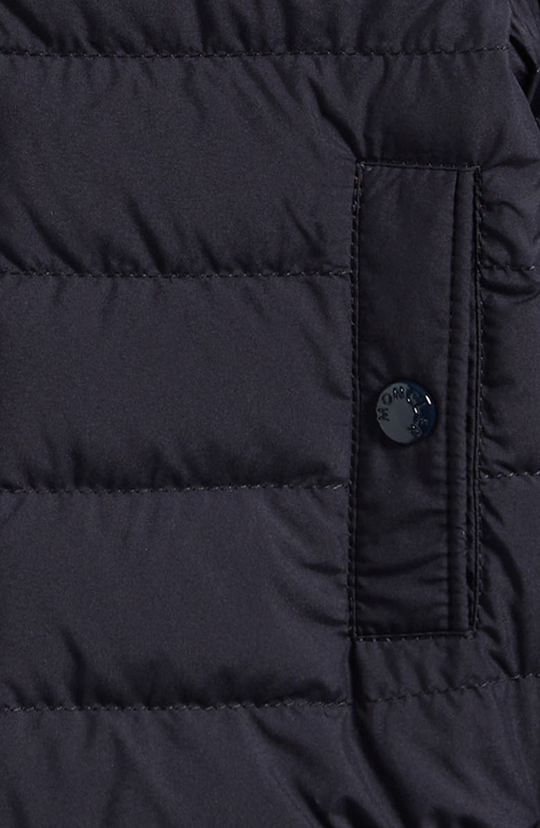 Moncler Kids' Dilar Hooded Down Puffer Jacket, Alternate, color, Navy