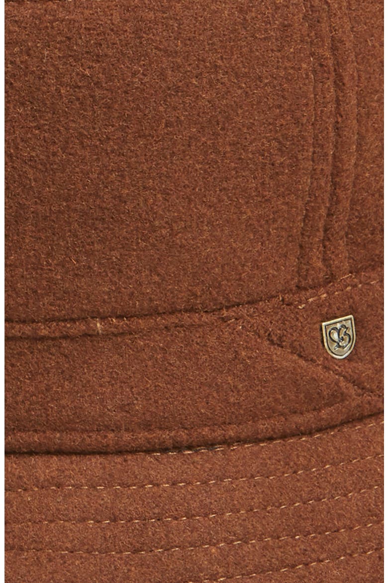Burroughs Wool Blend Bucket Hat, Alternate, color, COFFEE