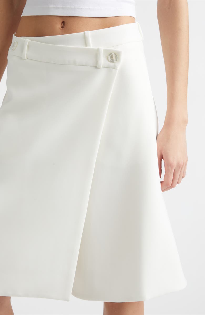 Coperni Circular Skirt, Alternate, color, White
