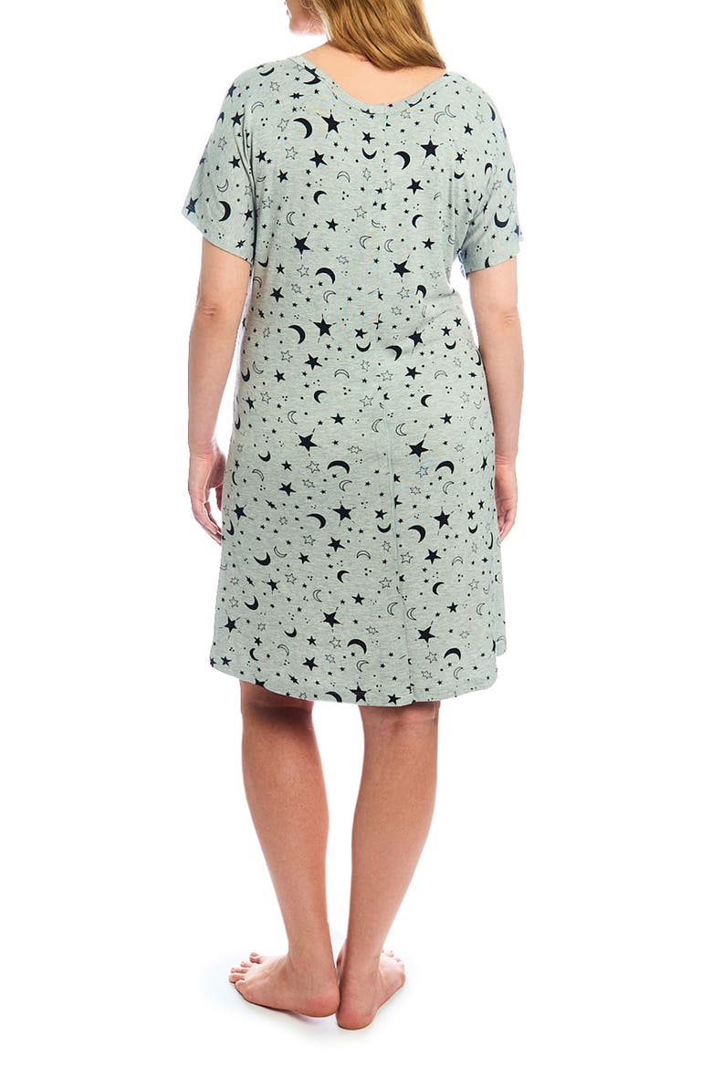 Rosa Maternity/Nursing Hospital Gown, Alternate, color, TWINKLE NIGHT