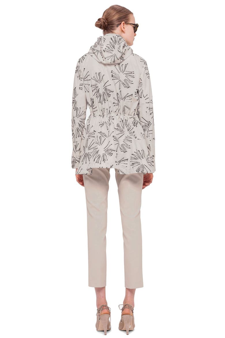 Print Hooded Techno Jacket, Alternate, color, CANVAS