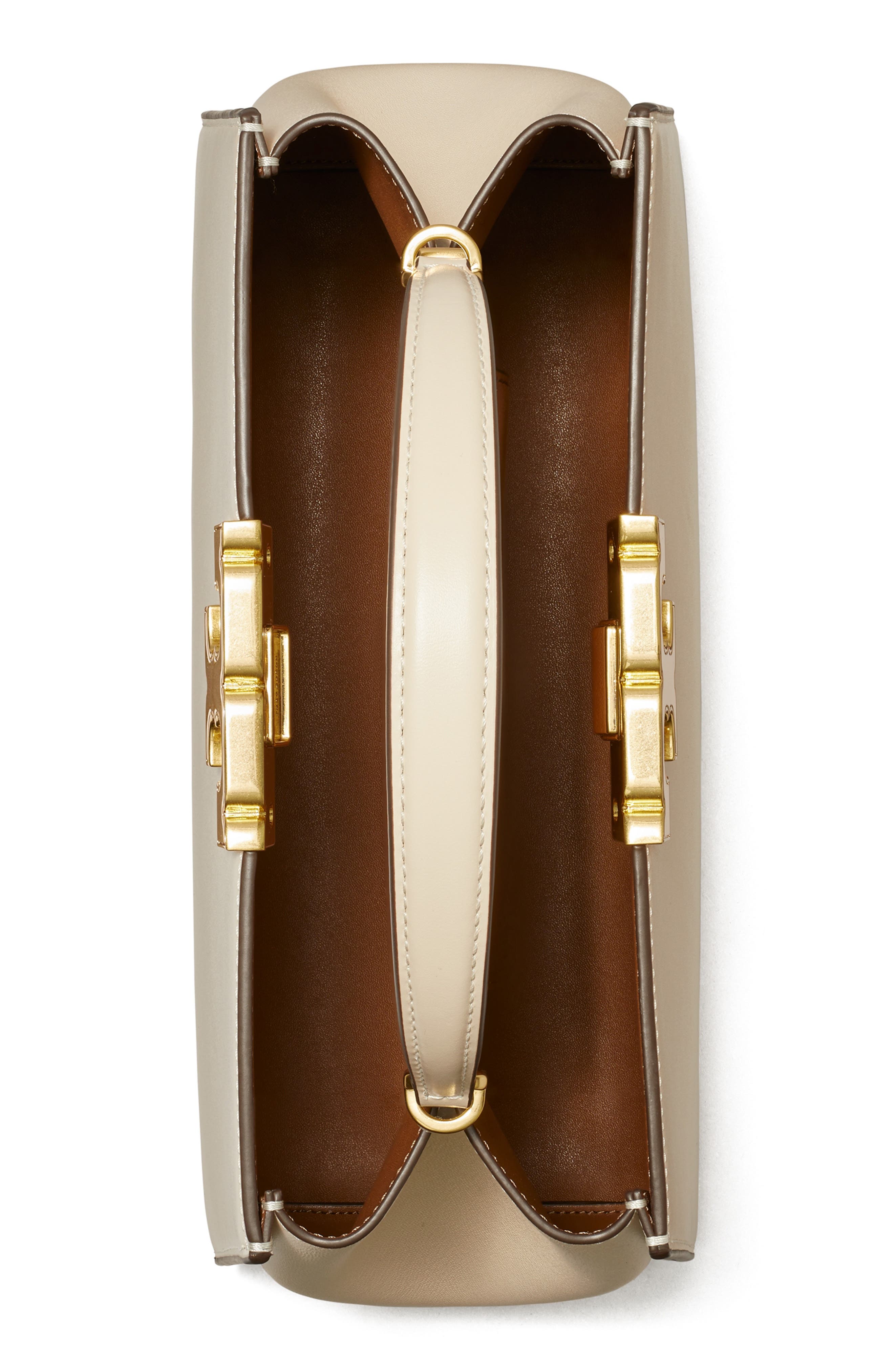 Tory Burch Eleanor Leather Satchel, Alternate, color, 