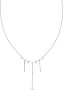 Bony Levy Aviva 18K White Gold Diamond Bar Frontal Necklace