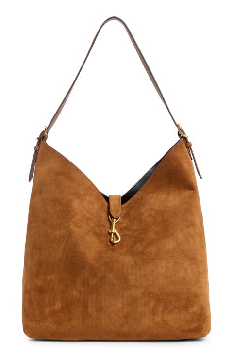 Megan Leather Hobo Bag