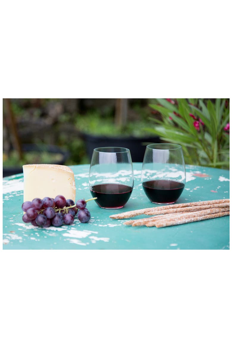 Ti Amo Stemless Glasses - Set of 4, Alternate, color, CLEAR