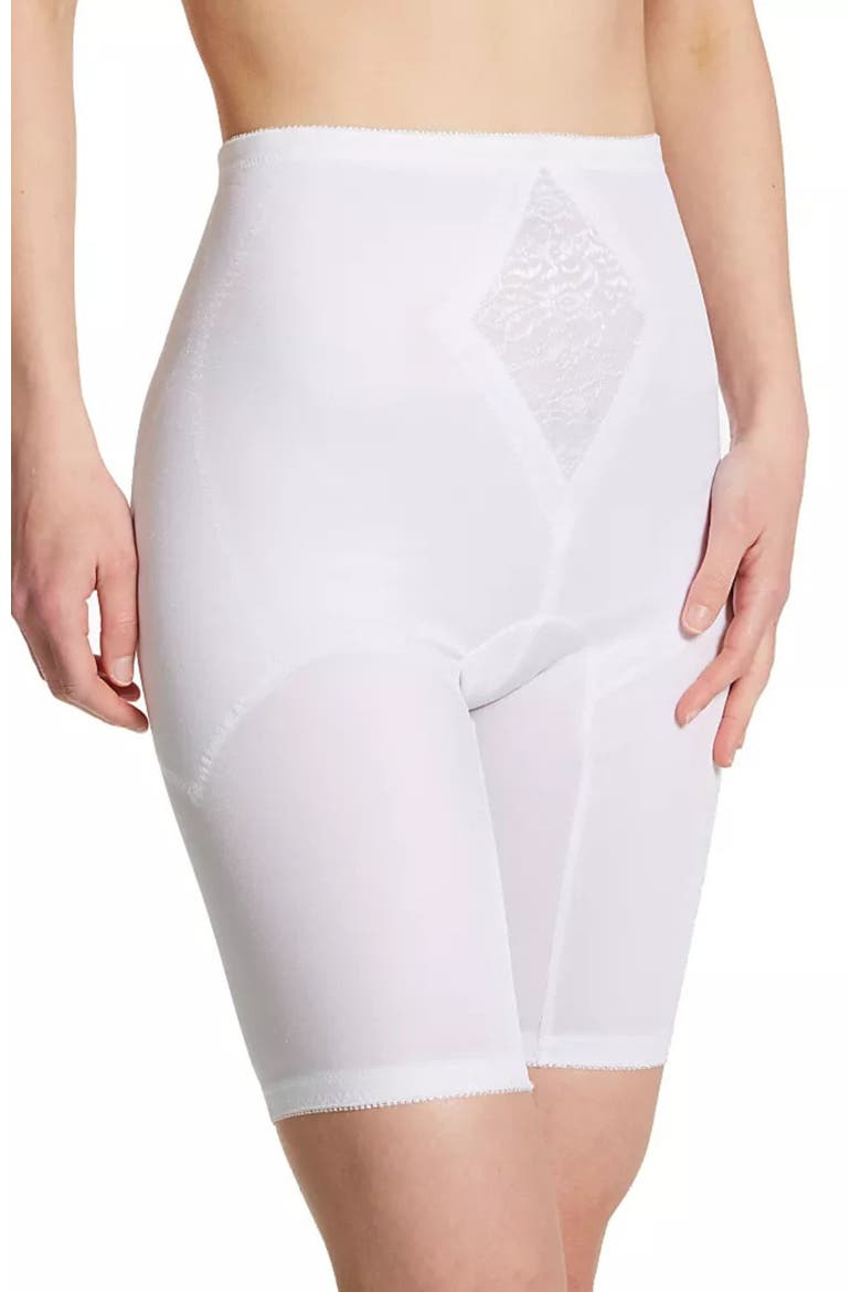 Waistline Thigh Slimmer Tummy Control, Alternate, color, White
