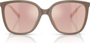 Michael Kors 57mm Gradient Cat Eye Sunglasses