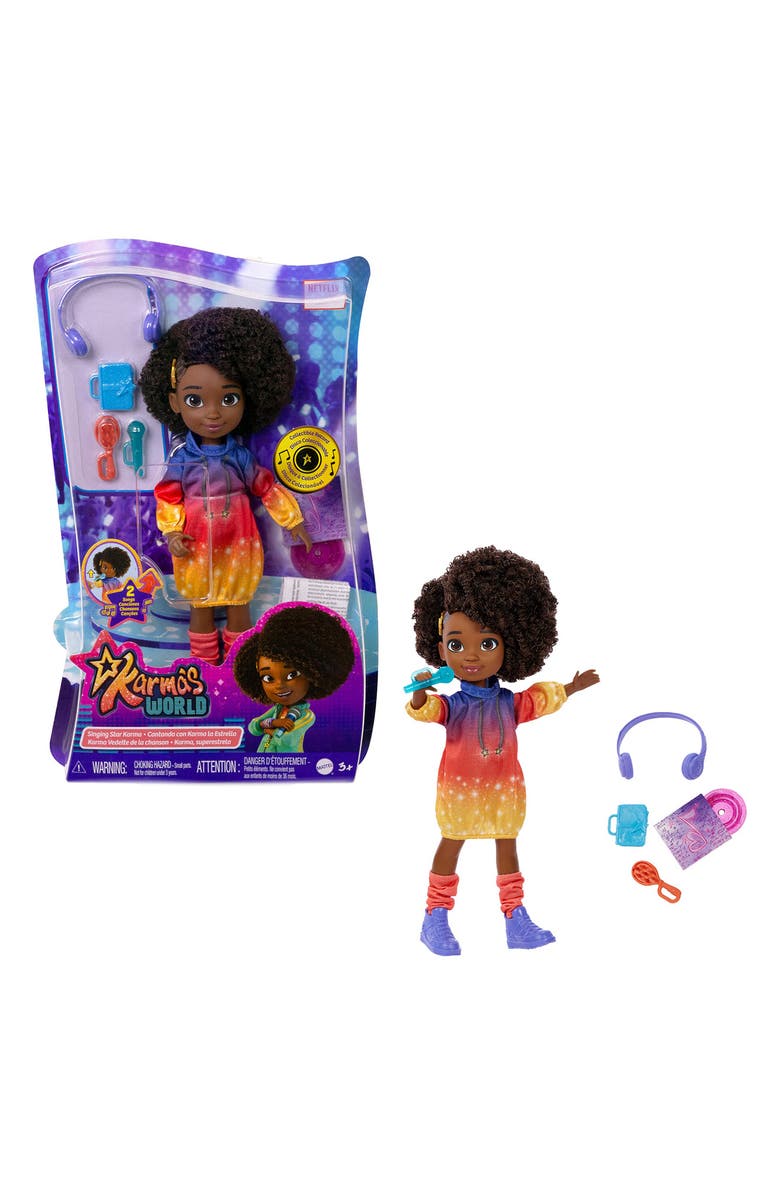 Mattel Karma's World<sup>™</sup> Singing Doll with Accessories, Alternate, color, 