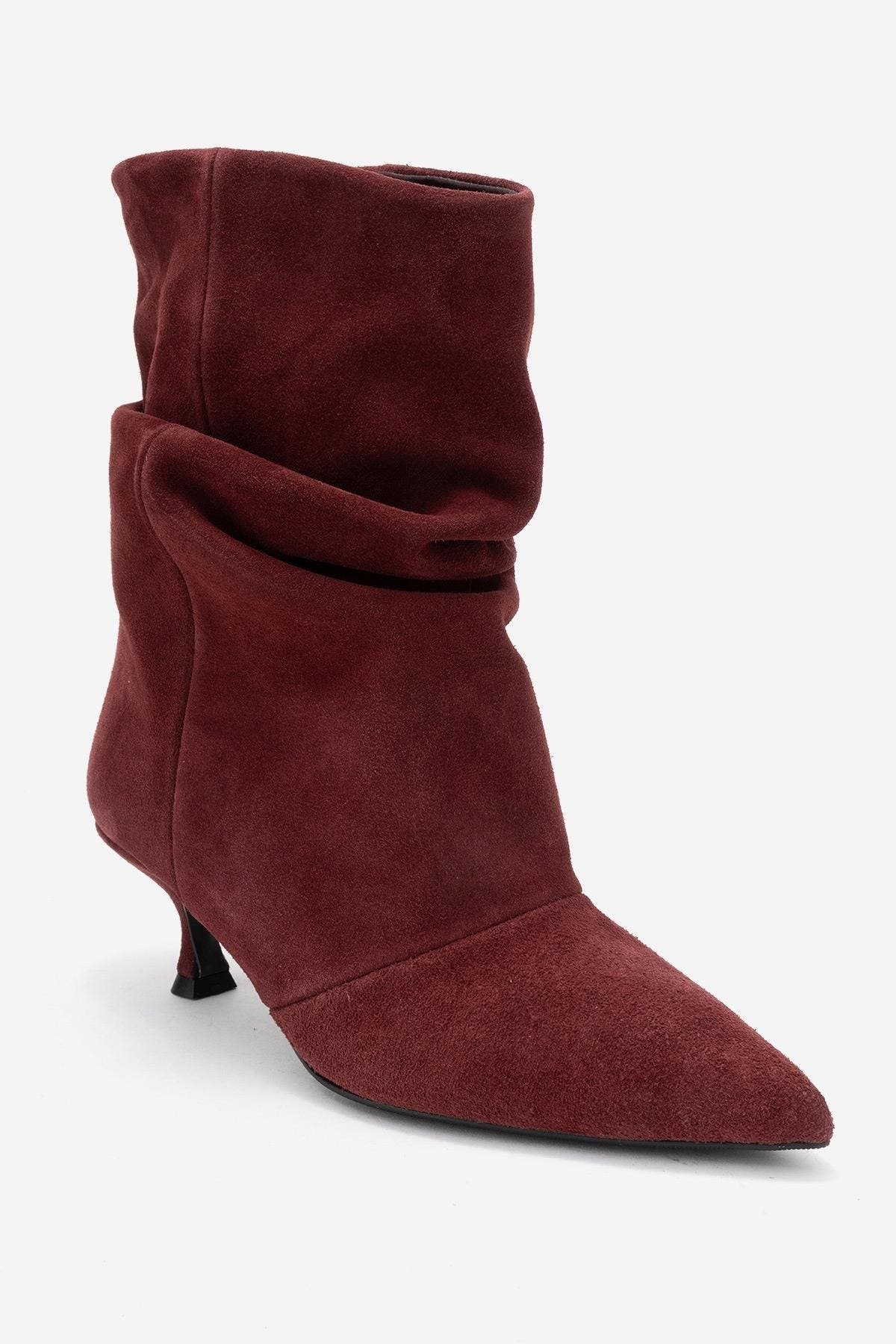  Burgundy Suede