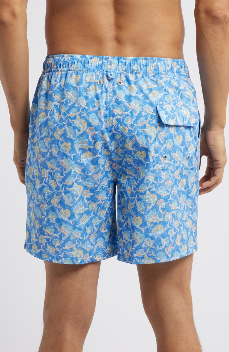Peter Millar Tackle the Day Swim Trunks, Alternate, color, 