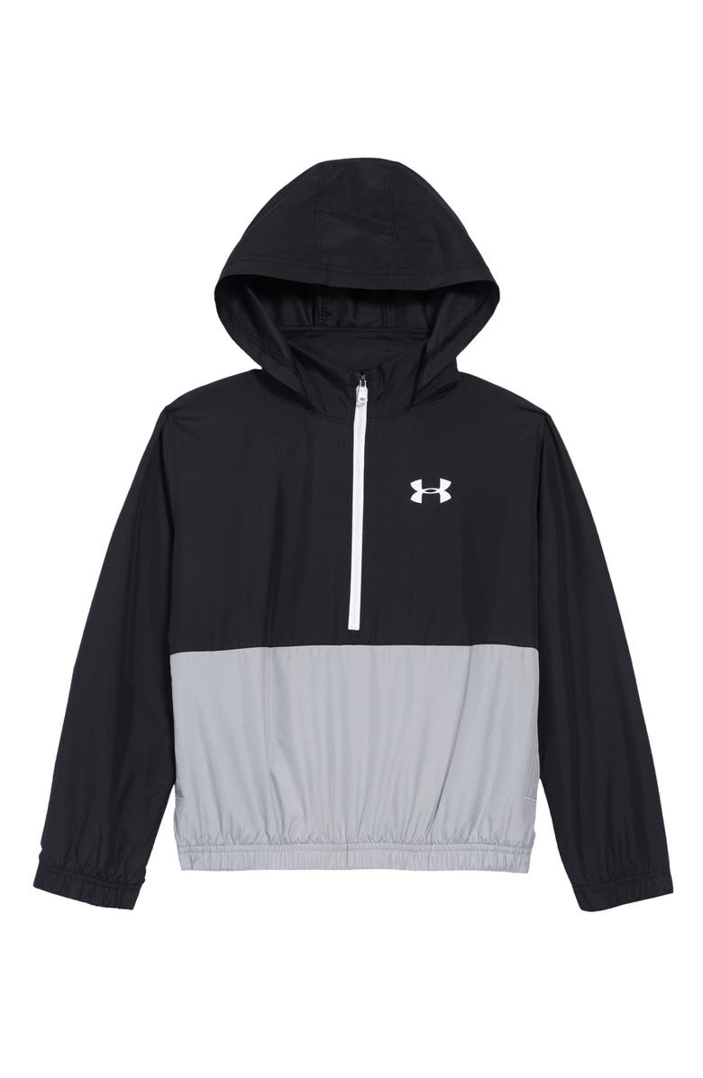 Under Armour Mesh Lined Hooded Pullover, Main, color, 