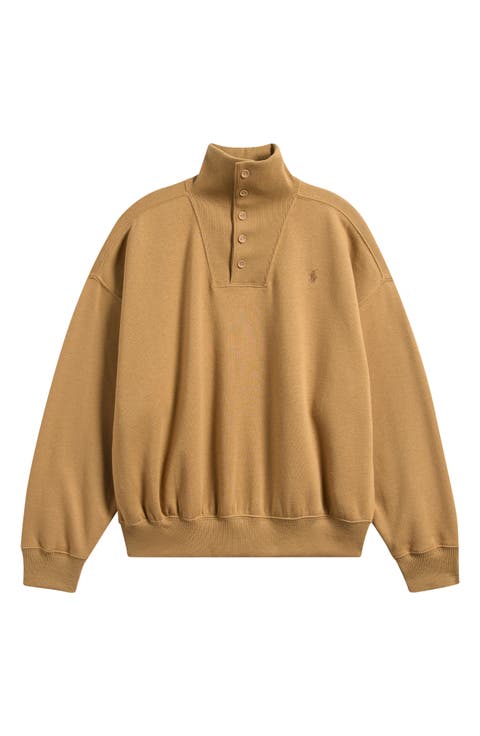 Fleeece Funnel Neck Sweatshirt