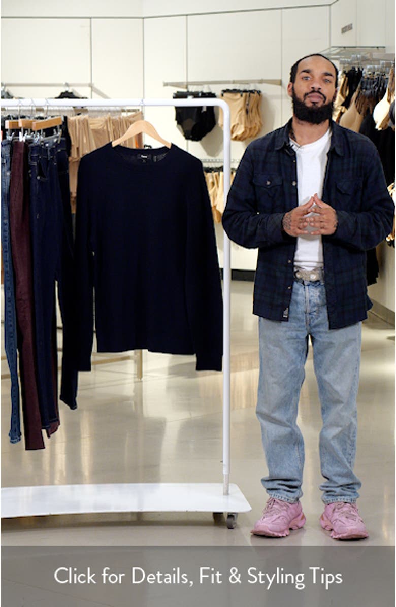 Maden T.Novo Crewneck Wool Sweater, sales video thumbnail