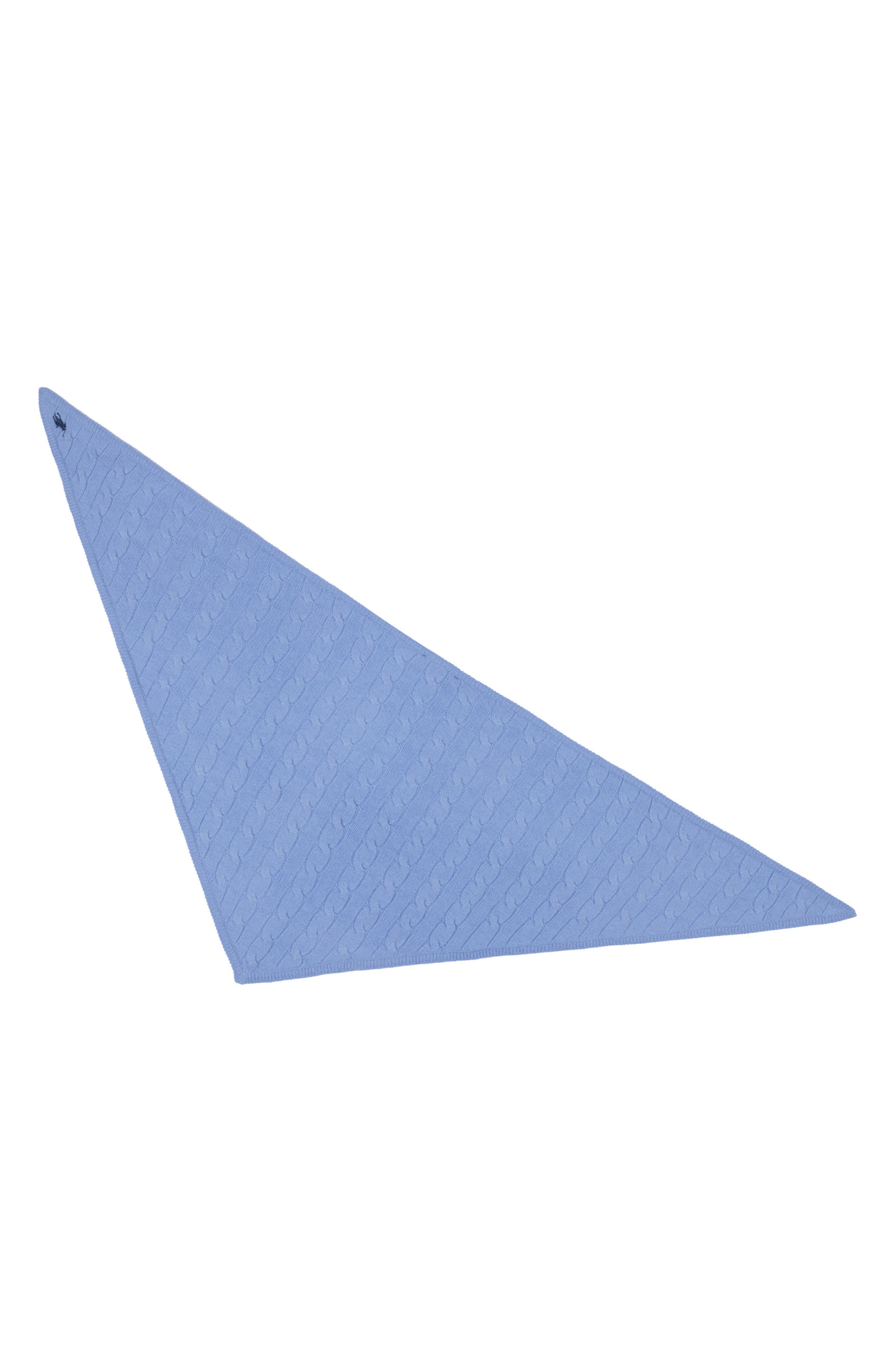 Polo Ralph Lauren Cable Knit Wool & Cashmere Triangle Scarf (Women ...