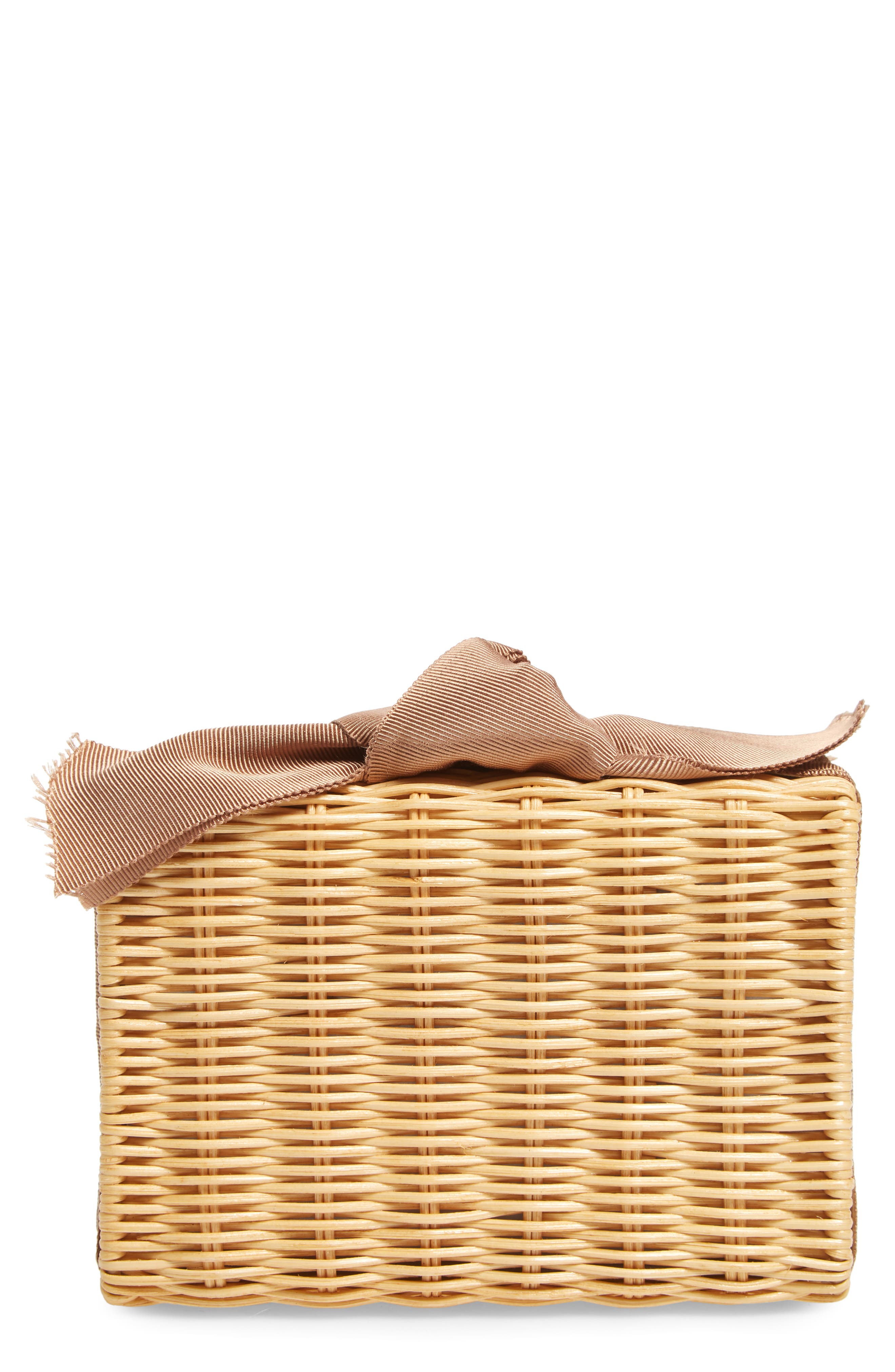 Pamela Munson The Pearl Raffia Clutch, Main, color, 