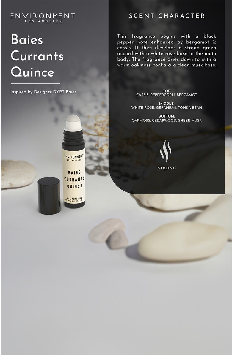 ENVIRONMENT Inspired by Designer Perfume Roll-on Oil Perfume, Alternate, color, Baies | Currants | Quince