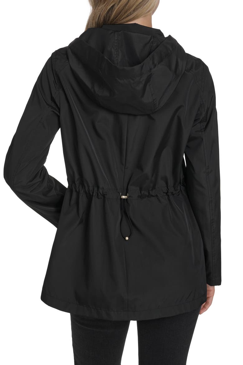Water Resistant Packable Jacket, Alternate, color, BLACK