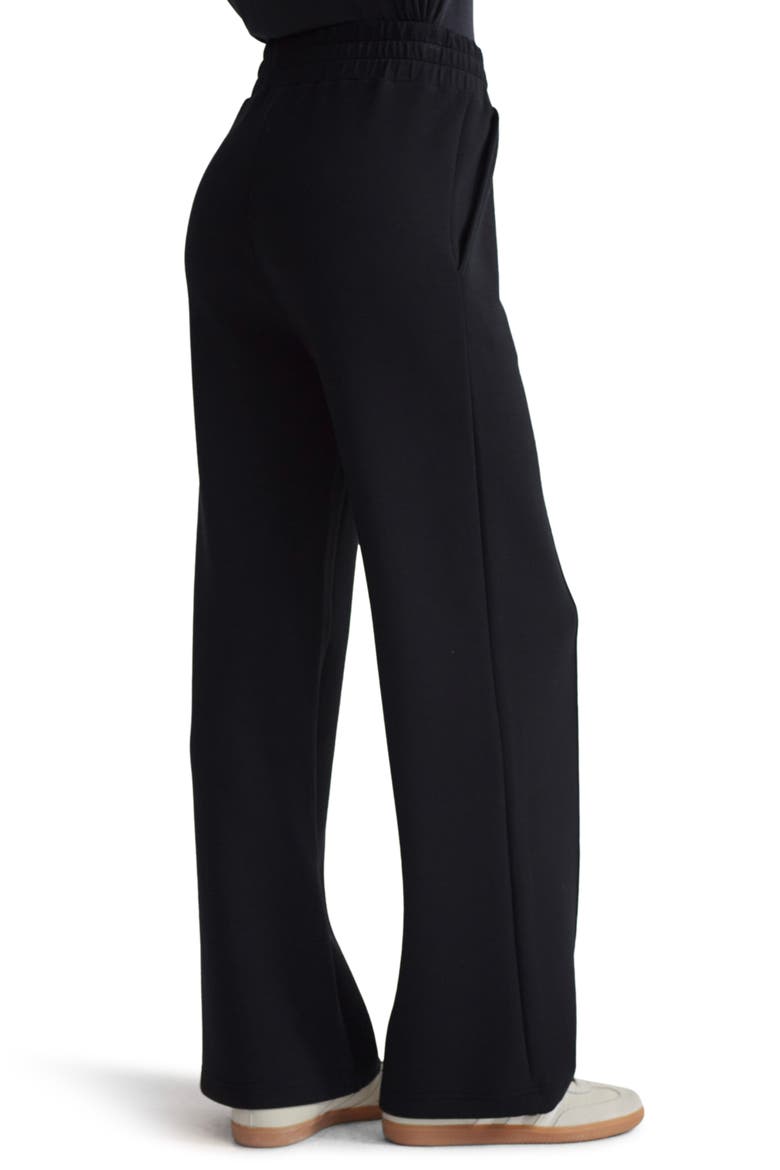 The Wide Leg 28-Inch Pants, Alternate, color, BLACK