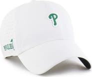 '47 Men's '47 White Philadelphia Phillies Elevated Greens Clean Up Adjustable Hat