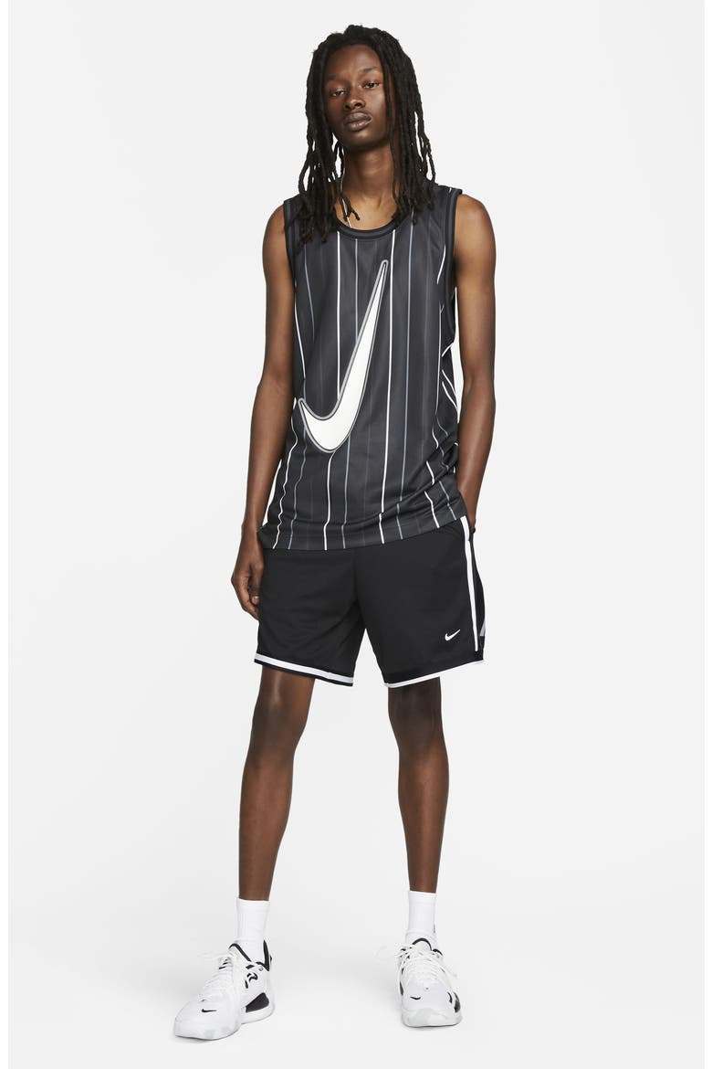 Dri-FIT DNA Basketball Tank, Alternate, color, BLACK/ WHITE