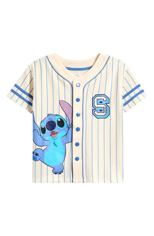 Jem Kids' Disney 'lilo & Stitch' Baseball Shirt In Blue