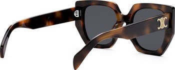 Triomphe 55mm Butterfly Sunglasses