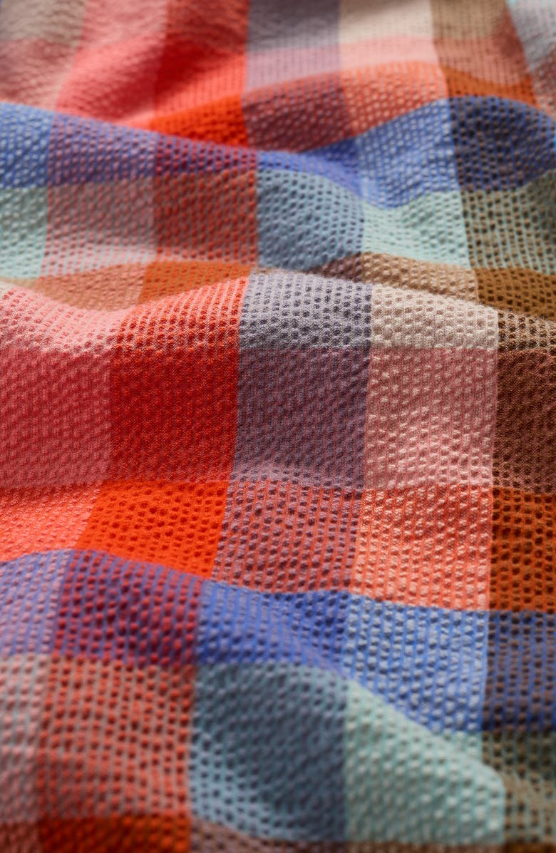 Seasalt Cornwall Brouse Check Organic Cotton Midi Dress, Alternate, color, 