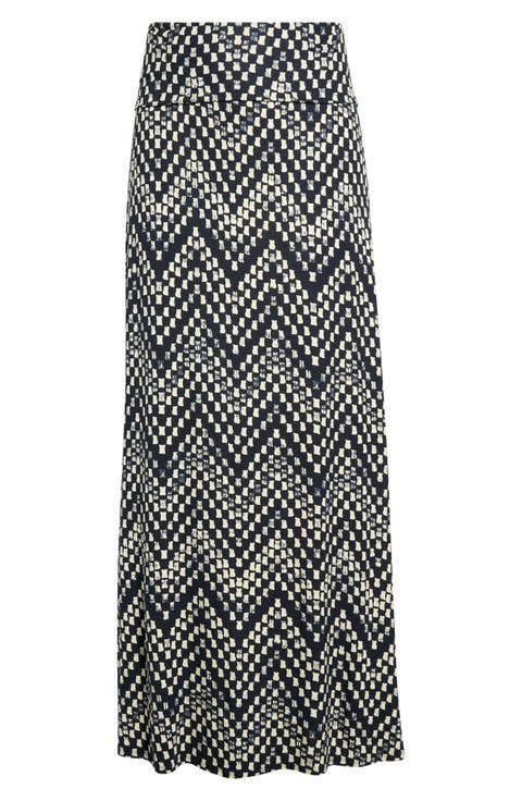 Roll Top Maxi Skirt