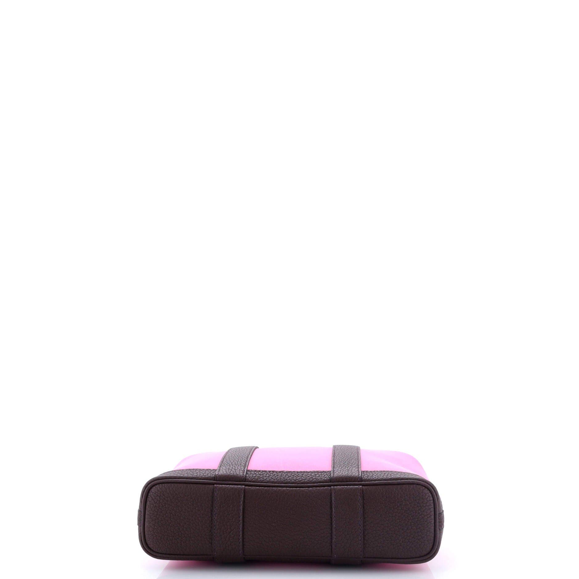 Pre-Owned Hermes Garden File Tote Toile and Leather 28, Alternate, color, 