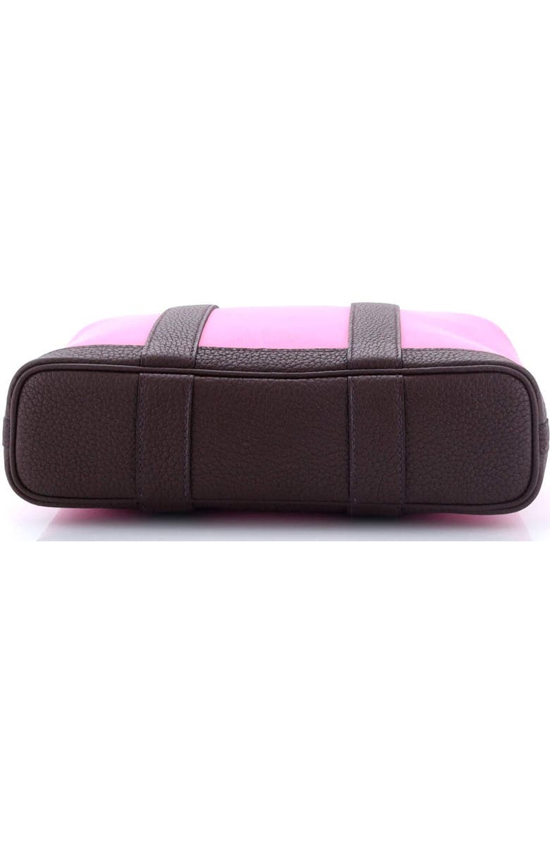 Pre-Owned Hermes Garden File Tote Toile and Leather 28, Alternate, color,