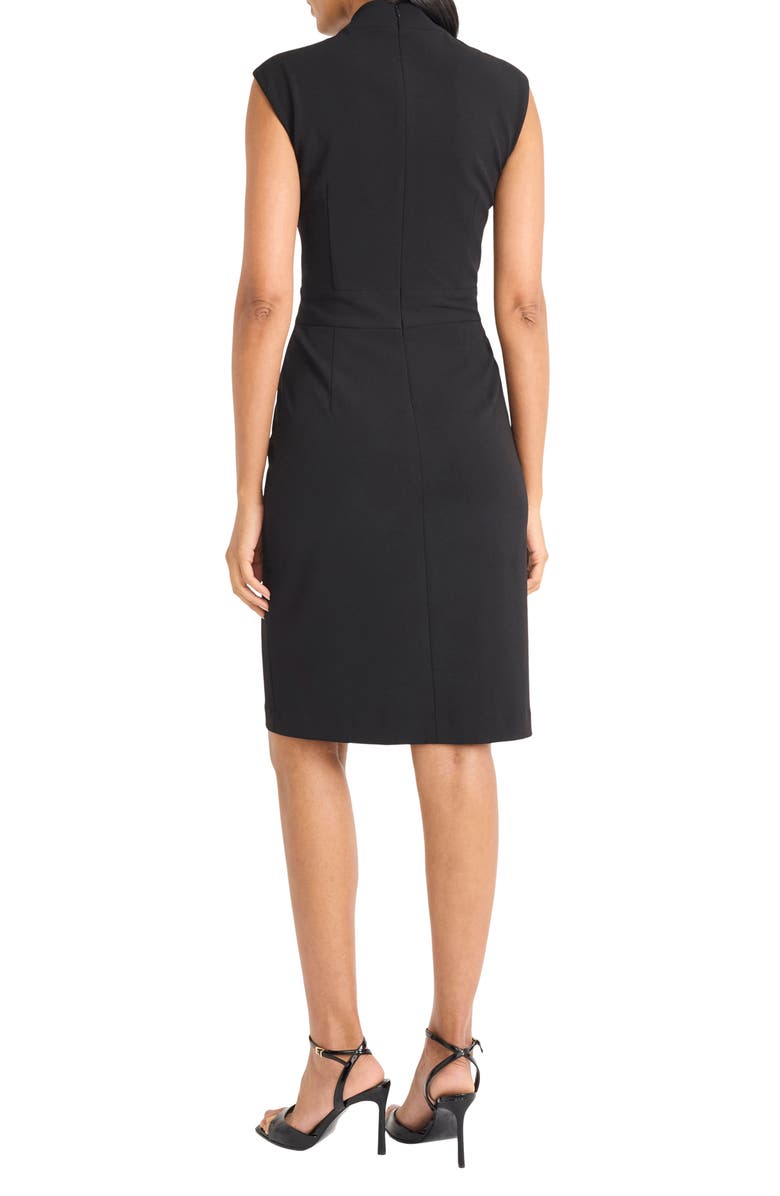 Maggy London Blazer Sheath Dress, Alternate, color, Black