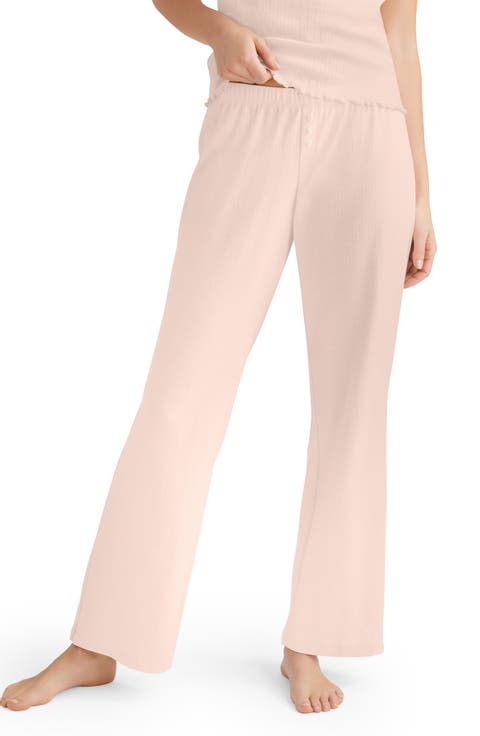 Pointelle Rib Sleep Pants