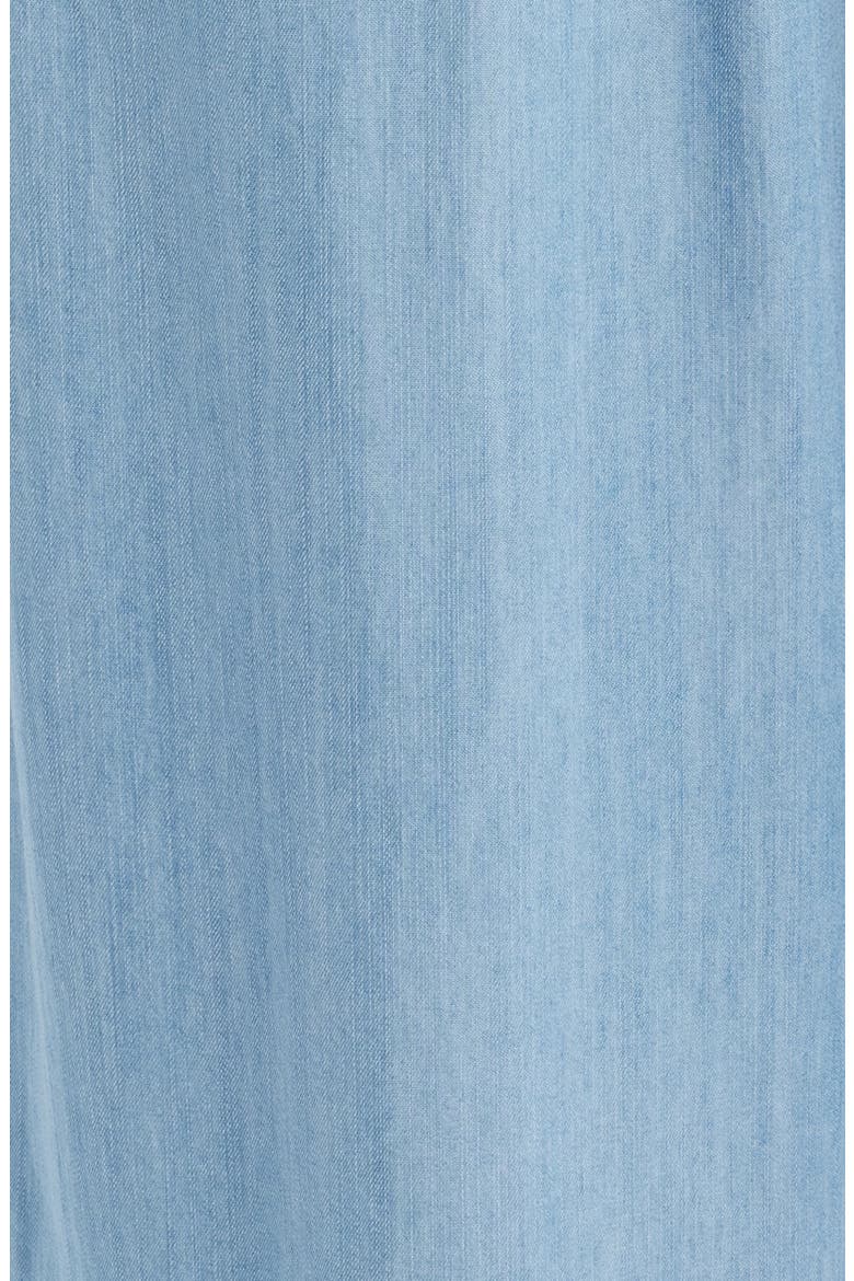 Inaya Chambray Drawstring Ankle Pants, Alternate, color, LIGHT WASH