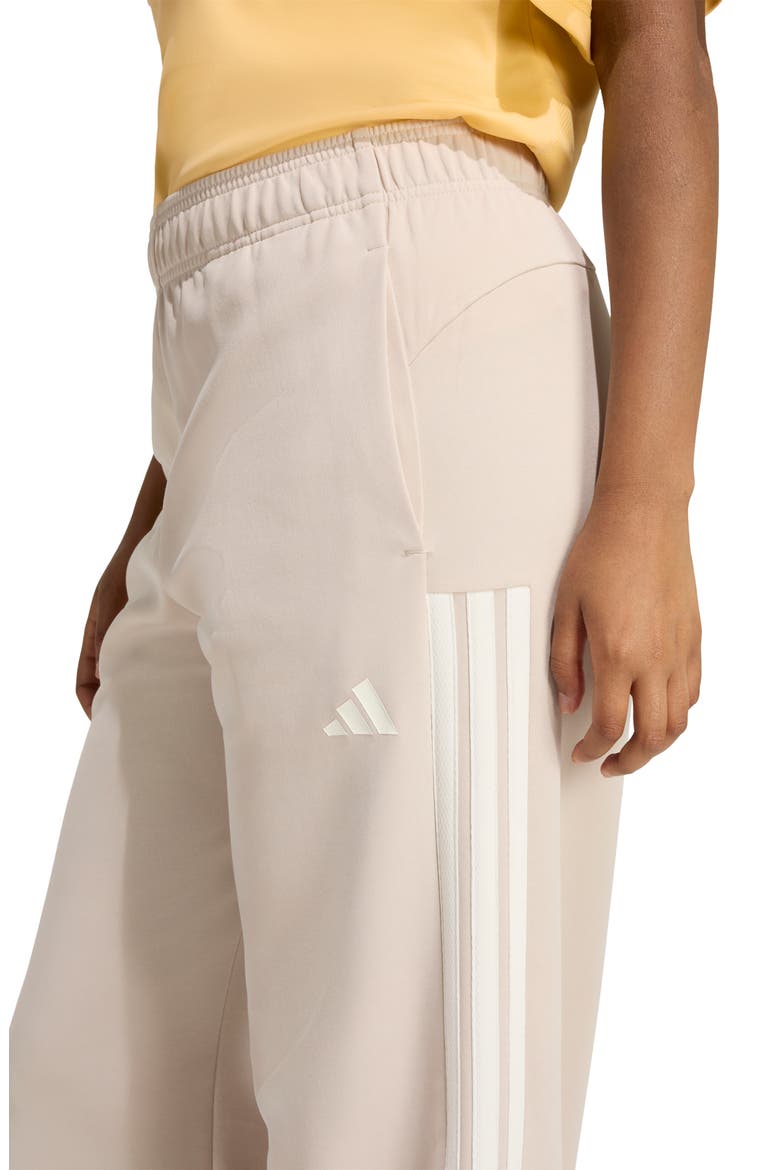 Heritage Wide Leg Pants, Alternate, color, CRYSTAL LINEN/ OFF WHITE