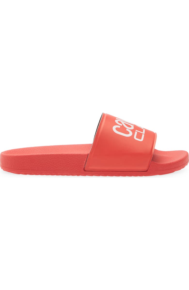 Roberto Cavalli Pool Slide Sandal, Alternate, color, Red
