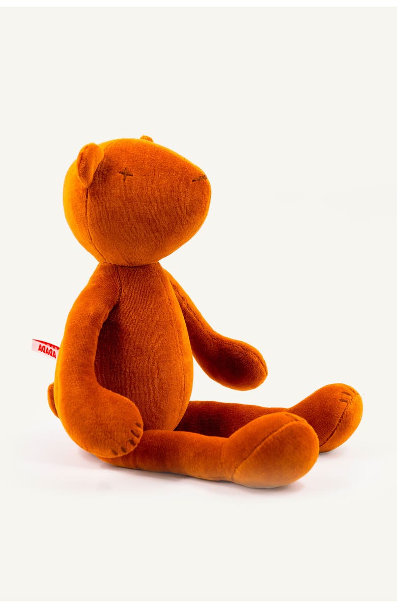 ADADA Jermaine, the teddy bear stuffed animal with sailor shirt, Alternate, color, Rust/Copper