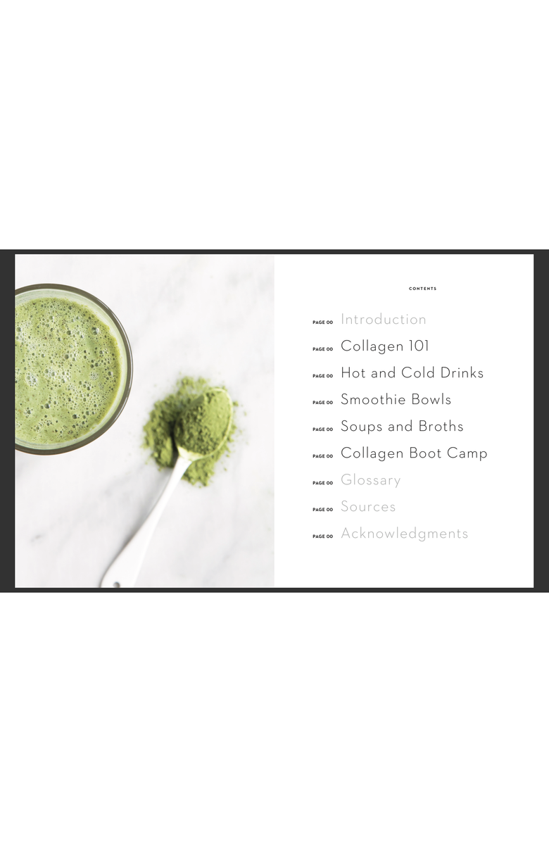 CRUSHED TONIC The Collagen Glow Founder's Cookbook, Alternate, color, Gray/ Neutral