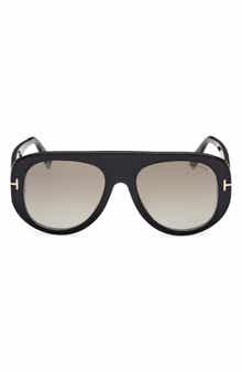 TOM FORD 55mm Pilot Sunglasses