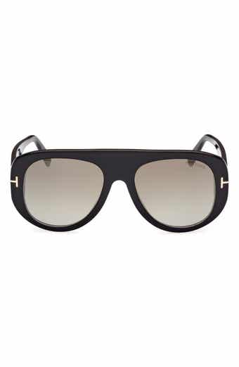 TOM FORD 55mm Pilot Sunglasses